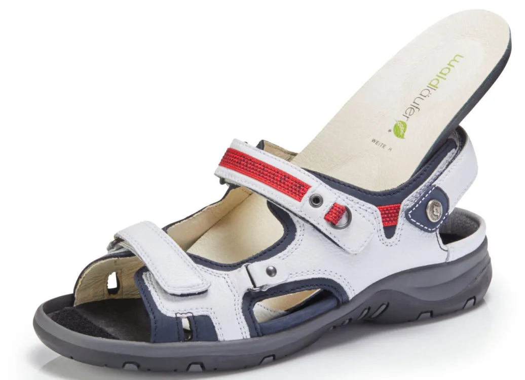 Online Waldläufer, sportliche Damen-Sandalen, Weite H, mit herausnehmbarem Fußbett Damen Sneaker & Sportschuhe|Sandalen
