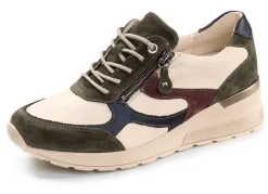 Sale Waldläufer, trendige Damen-Sneaker, Weite H, mit herausnehmbarem Fußbett Damen Sneaker & Sportschuhe|Schnürschuhe