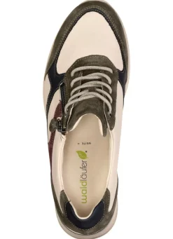 Sale Waldläufer, trendige Damen-Sneaker, Weite H, mit herausnehmbarem Fußbett Damen Sneaker & Sportschuhe|Schnürschuhe
