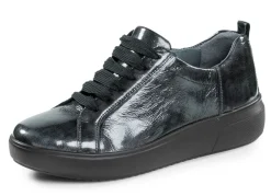 Best Waldläufer, trendige Damen-Schnürschuhe, Weite H, mit herausnehmbarem Fußbett Damen Sneaker & Sportschuhe|Schnürschuhe