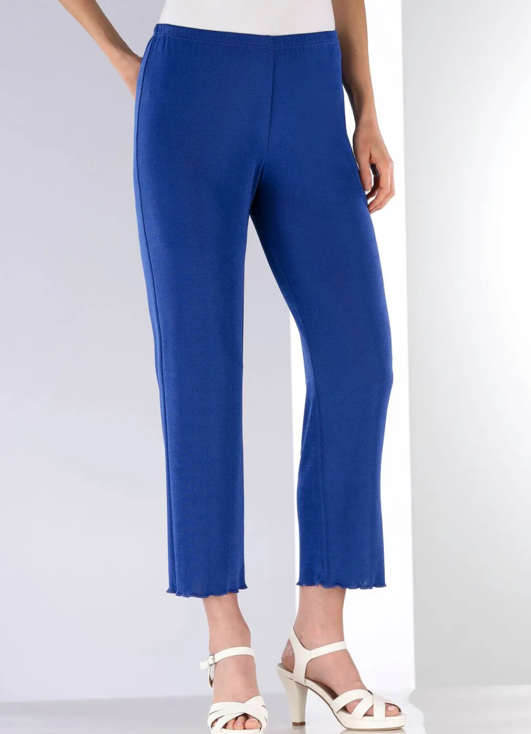 Damen Mona Shorts|Lange Hosen<Weich fließende, 7/8-lange Hose