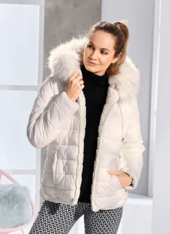 Damen Mona Winterjacken<Wendejacke mit fester Kapuze