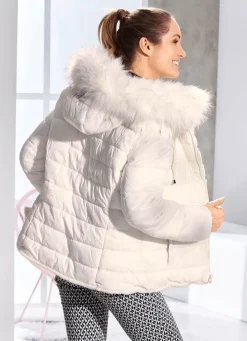 Damen Mona Winterjacken<Wendejacke mit fester Kapuze