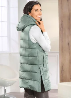 Damen Mona Winterjacken<Weste mit fester Kapuze