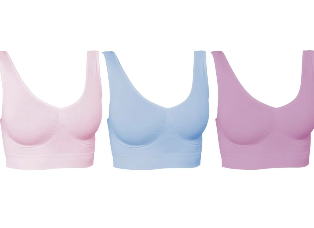 Sale Wohlfühl-BH, 3er-Set Damen Bh Ohne Bügel