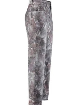 Damen Mona Lange Hosen<Wunderschön dessinierte Hose