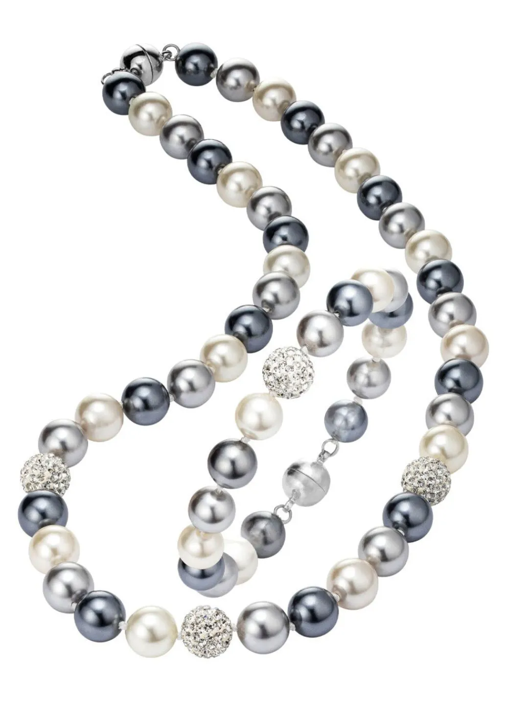 Discount Wunderschön schimmerndes, 2-teiliges Schmuck-Set Damen Halsketten|Armbänder