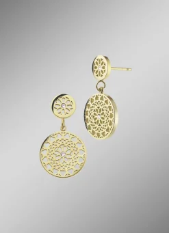 Outlet Wundervolle Ohrstecker mit Kristallen Damen Modeschmuck|Ohrschmuck