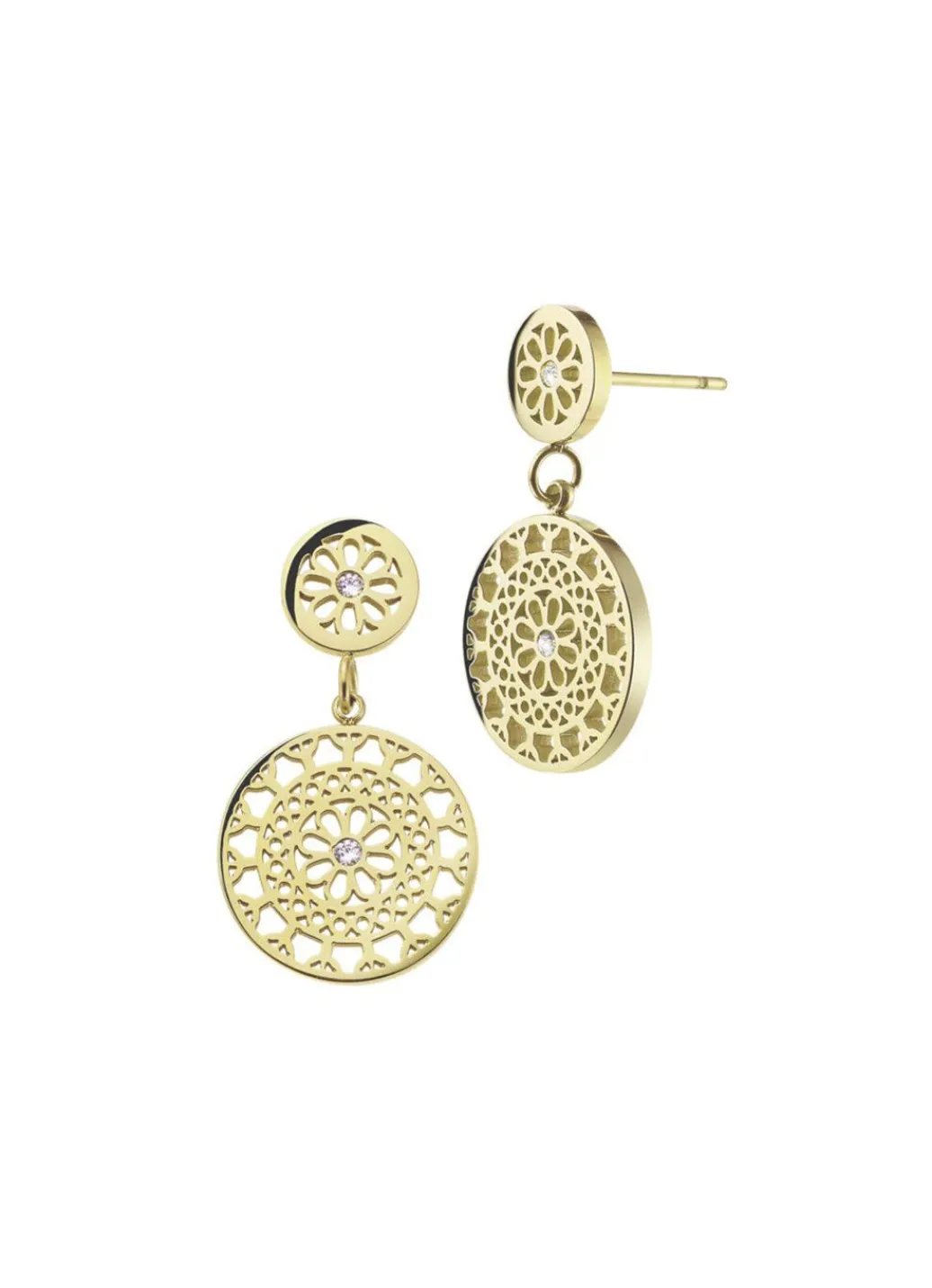 Outlet Wundervolle Ohrstecker mit Kristallen Damen Modeschmuck|Ohrschmuck