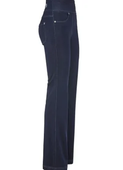 Damen Mona Schlupfhosen|Jeans<Yoga-Jeans mit ausgestellter Fußweite