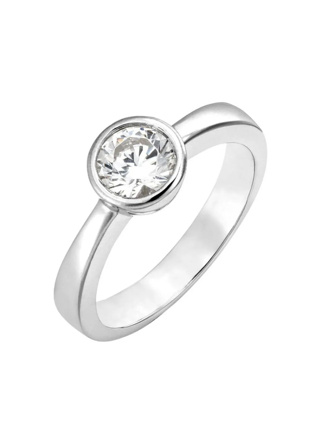 Zauberhafter Damenring mit synth. Zirkonia Damen Ringe