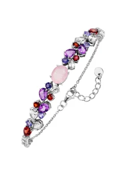 Online Zauberhaftes Armband mit echten Edelsteinen Damen Armbänder