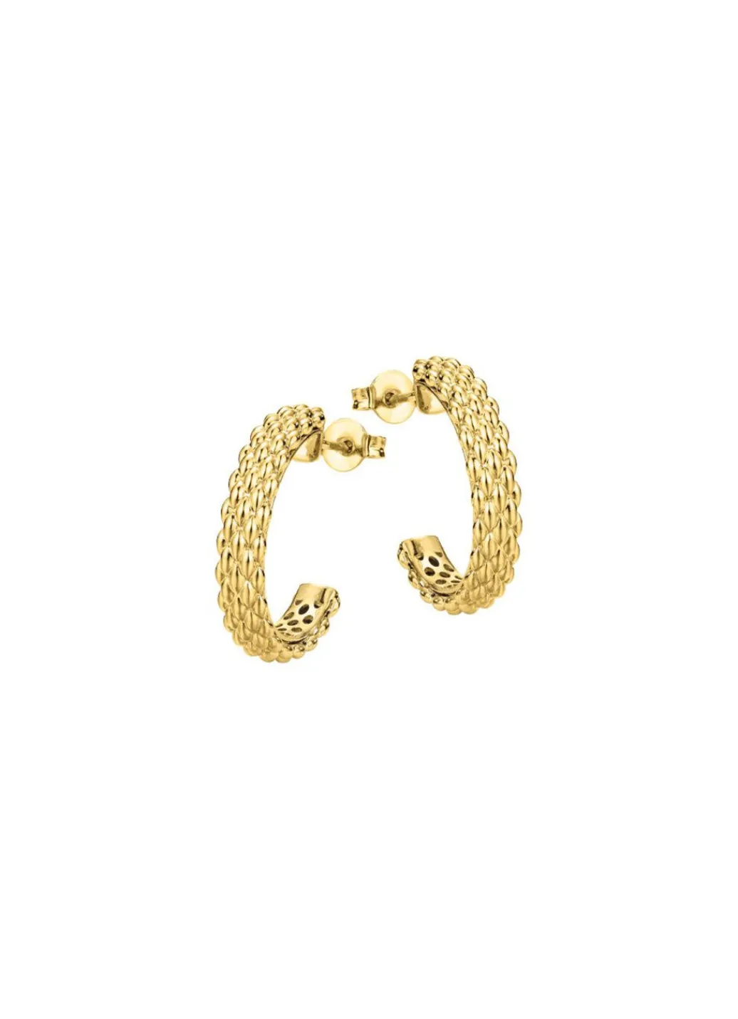 Damen Mona Ohrschmuck<Zeitlose Creolen in feinstem Gold