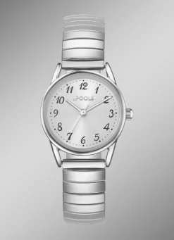 Discount Zeitlose Quartz-Damenuhr Pools 1988 mit Zugband Damen Quarzuhren