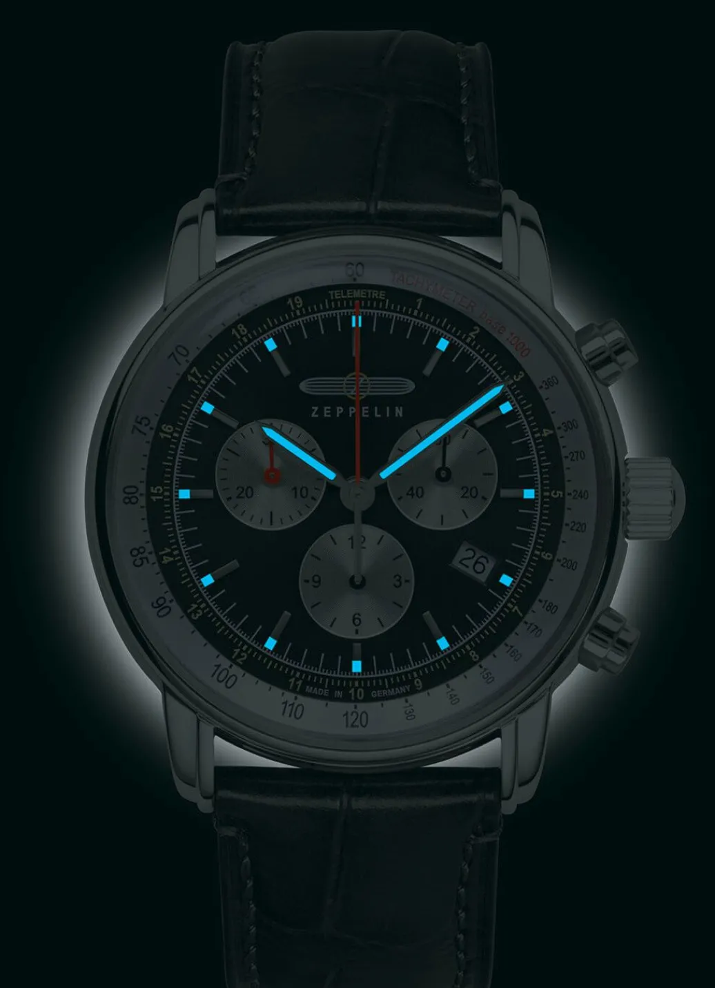 Clearance Zeppelin Quartz-Herrenuhr Herren Quarzuhren