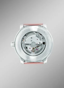 Zeppelin-Automatik-Herrenuhr mit Edelstahlgehäuse und Lederband Herren Automatikuhren