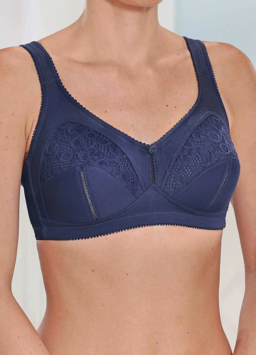 Best Zweierpack BH mit Spitzeneinsätzen Damen Bh Ohne Bügel