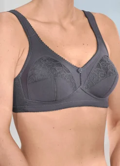 Outlet Zweierpack BH mit Spitzeneinsätzen Damen Bh Ohne Bügel