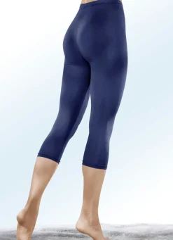 Damen Mona Leggings<Zweierpack Caprihosen mit Dehnbund