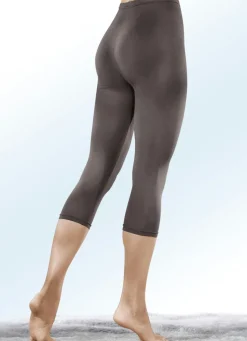 Damen Mona Leggings<Zweierpack Caprihosen mit Dehnbund