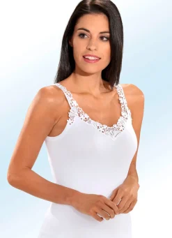 Zweierpack Hemden aus BIO-Baumwolle Damen Unterhemden