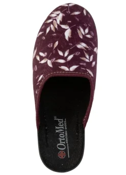 Sale Zweierpack Pantoffeln aus samtig, weichem, bedrucktem Textilmaterial Damen Hausschuhe