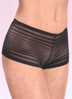 Clearance Zweierpack Pants aus Elastiktüll Damen Slips|Dessous