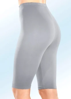 Damen Mona Leggings<Zweierpack Radlerhosen mit Dehnbund