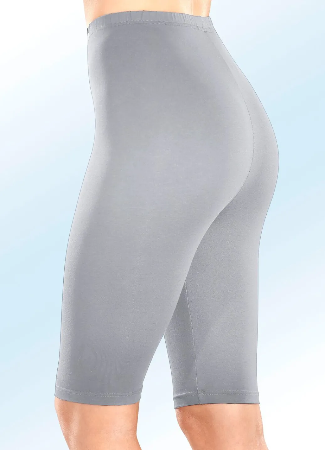 Damen Mona Leggings<Zweierpack Radlerhosen mit Dehnbund