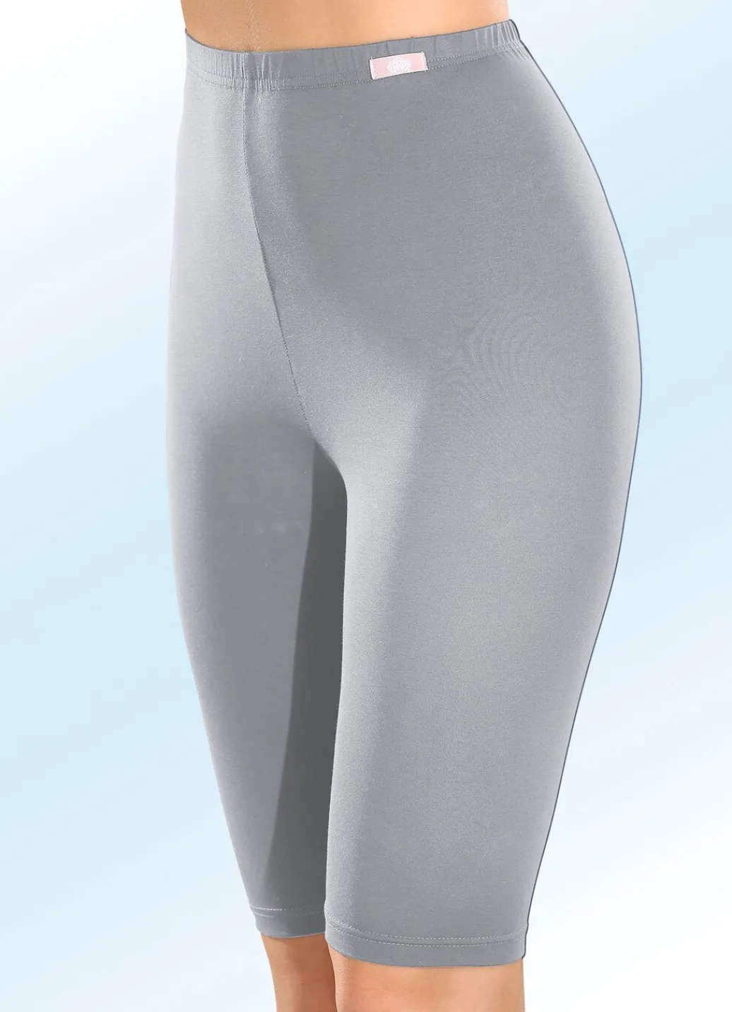 Damen Mona Leggings<Zweierpack Radlerhosen mit Dehnbund