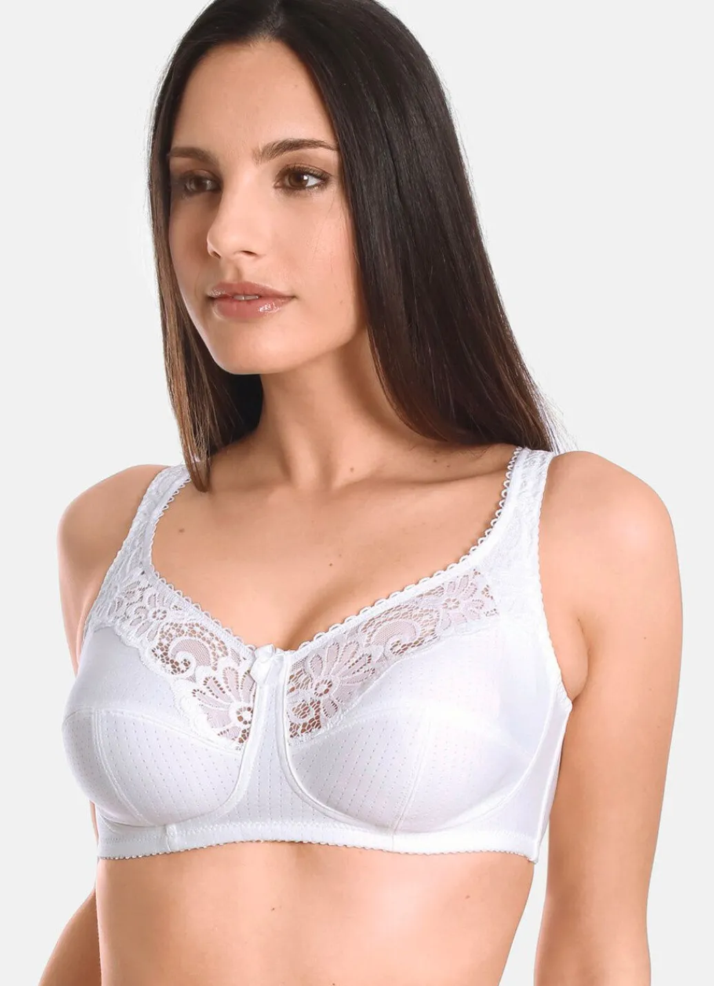 Clearance Zweierpack Sassa BH mit Elastikspitze Damen Bh Ohne Bügel|Bh Mit Spitze