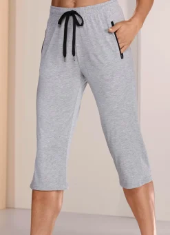 Damen Mona Schlafanzüge<Zweierpack Schlaf- und Freizeithosen mit Kordelzug und Taschen