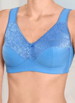 Zweierpack Susa BH mit Baumwolle Damen Bh Ohne Bügel|Bh Mit Spitze